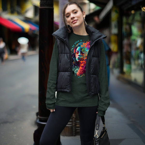 Psychedelic Pop Long Sleeve Shirt